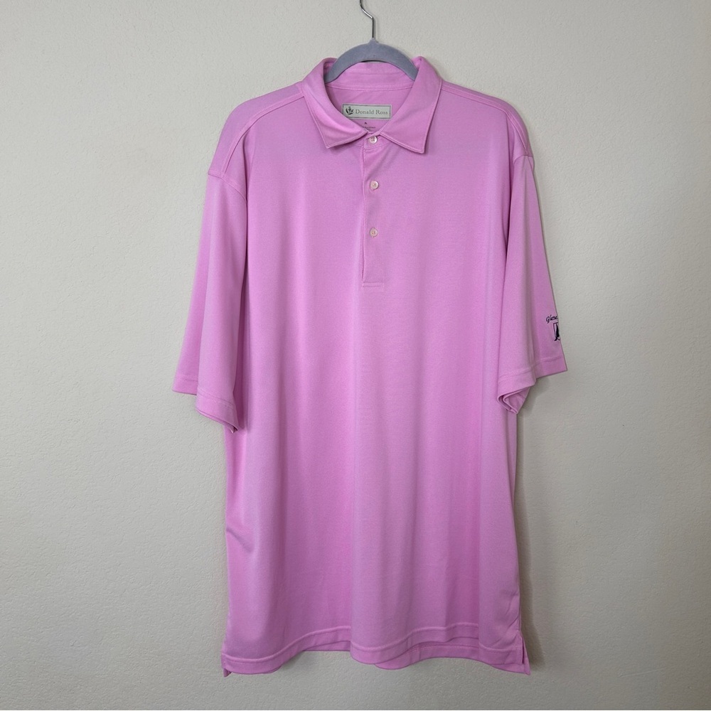 Donald Ross Sportswear men’s pink golf polo size XL